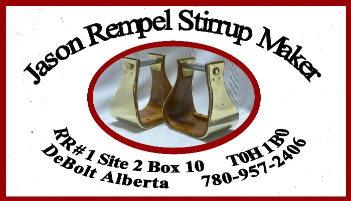 Jason Rempel Stirrup Maker